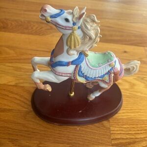 Lenox Colorful Carousel Horse Figurine